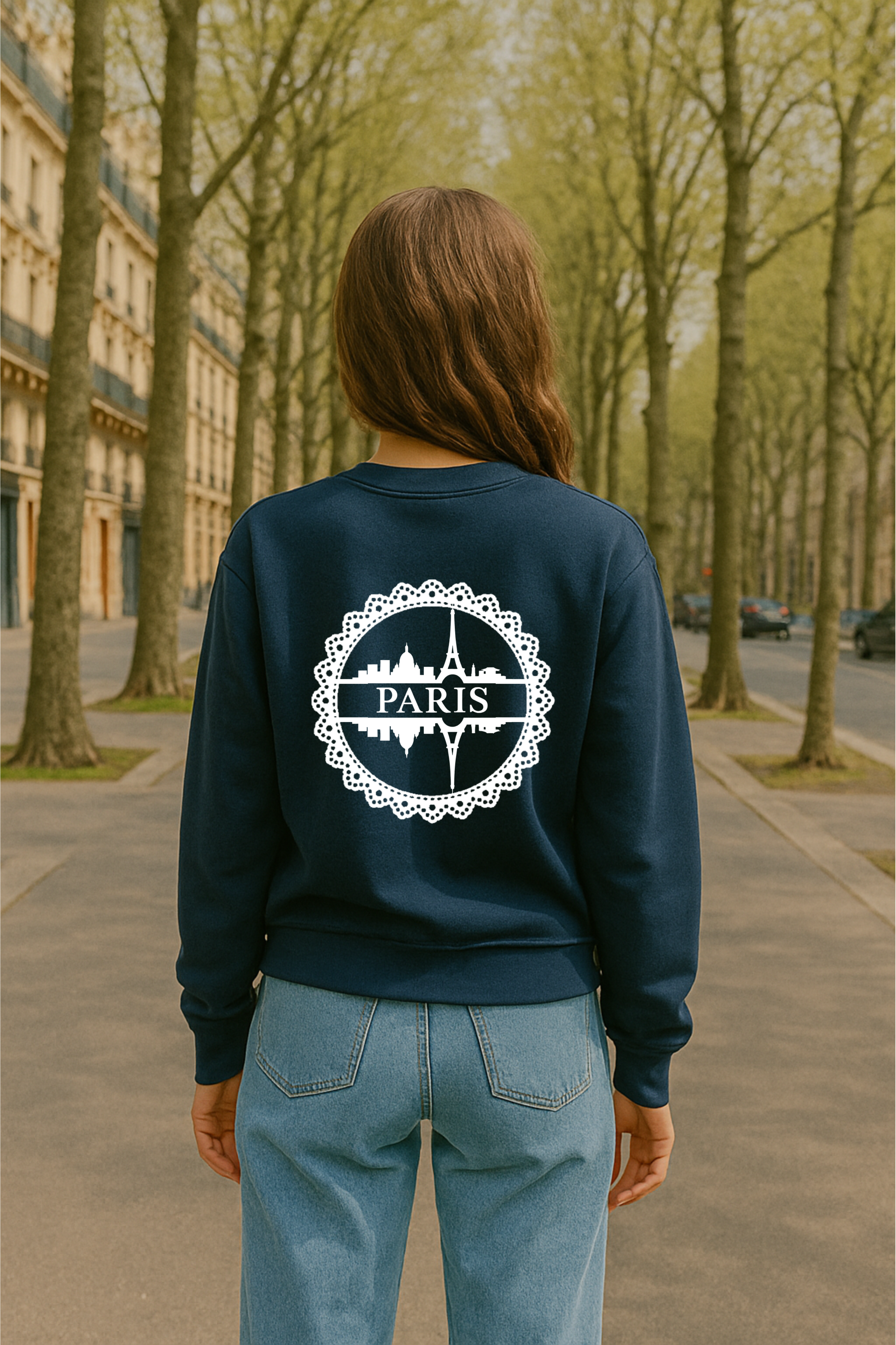 Paris Crewneck — Beret Edition